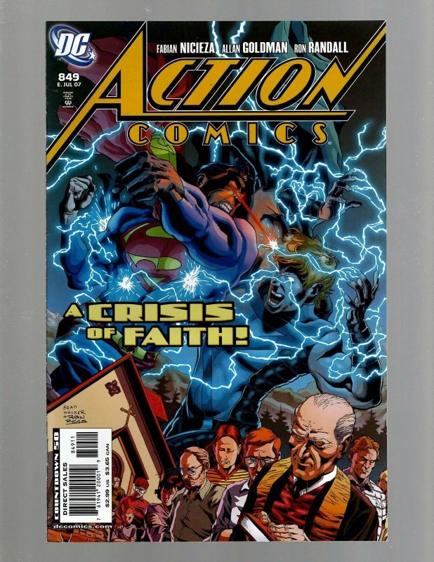 11 Action Comics Comics #842 843 844 845 846 847 848 849 851 852 853 GK44