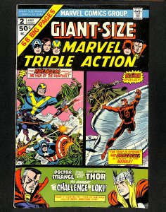 Giant-Size Marvel Triple Action #2