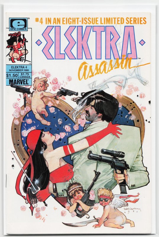 Elektra: Assassin #4 (1986) Elektra