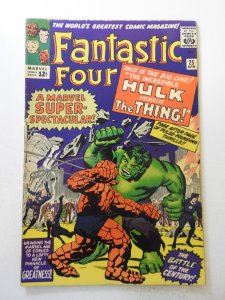 Fantastic Four #25 (1964) FN Condition! moisture stain top left