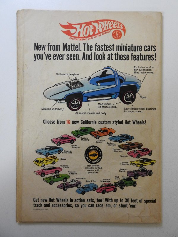 Superman #209 (1968) VG- Condition! Moisture stain