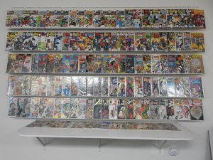 Huge Lot 130+ Comics W/ Marvel Handbook, Punisher War Zone+ Avg VF Condition!