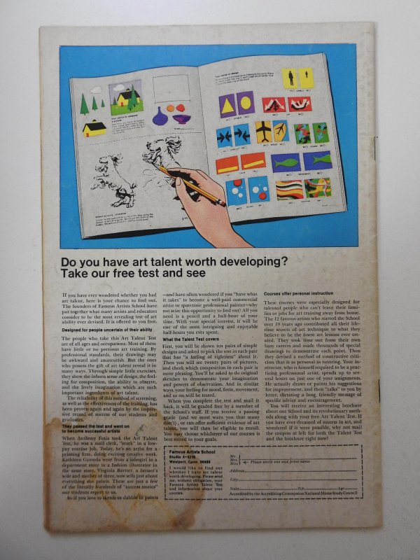 The Avengers #74 (1970) VG Condition! Moisture stain back cover