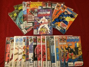 Marvel Thunderstrike Lot of 24 NM Comic Books See Description and Pictures