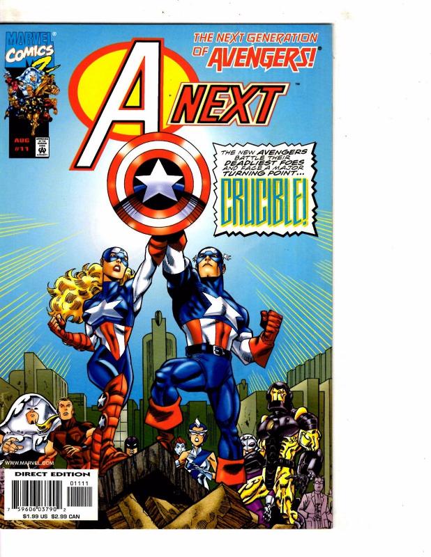 12 A-Next Marvel Comic Books #1 2 3 4 5 6 7 (NM0-) 8 9 10 11 12 1st Hope Pym RC9