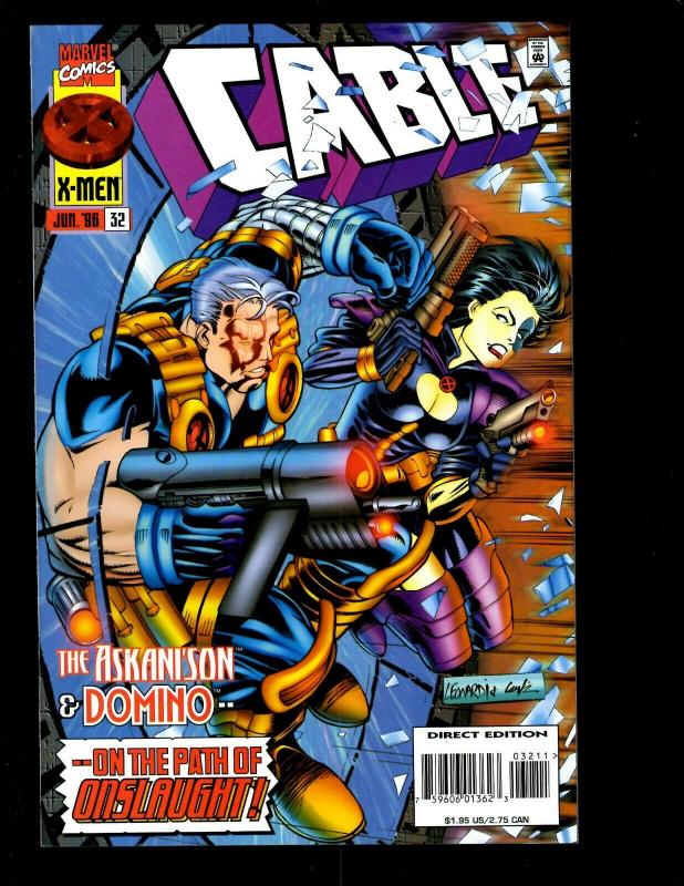 12 Cable Marvel Comics # 24 25 26 27 28 29 30 31 32 33 34 35 Wolverine X-Men GK6