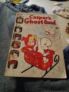 CASPER'S GHOST LAND #13 SPOOKY WENDY GHOSTLY TRIO BACK-UP STORIES HARVEY COMICS