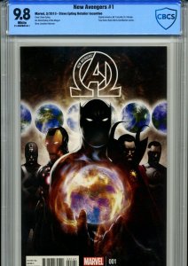 New Avengers #1 CBCS Graded 9.8 Steve Epting Retailer Incentive Variant