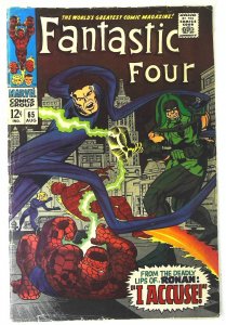 Fantastic Four (1961 series)  #65, VG+ (Actual scan)