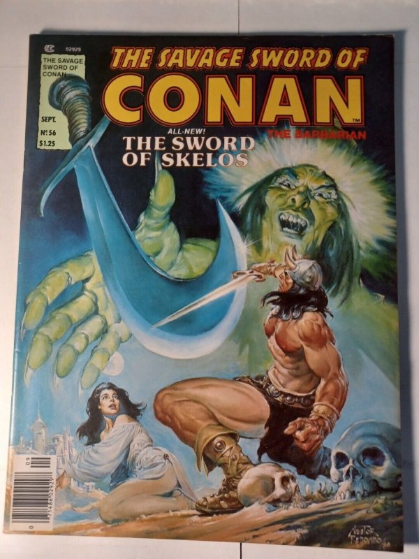 Savage Sword of Conan #56 VF Marvel Comics c268