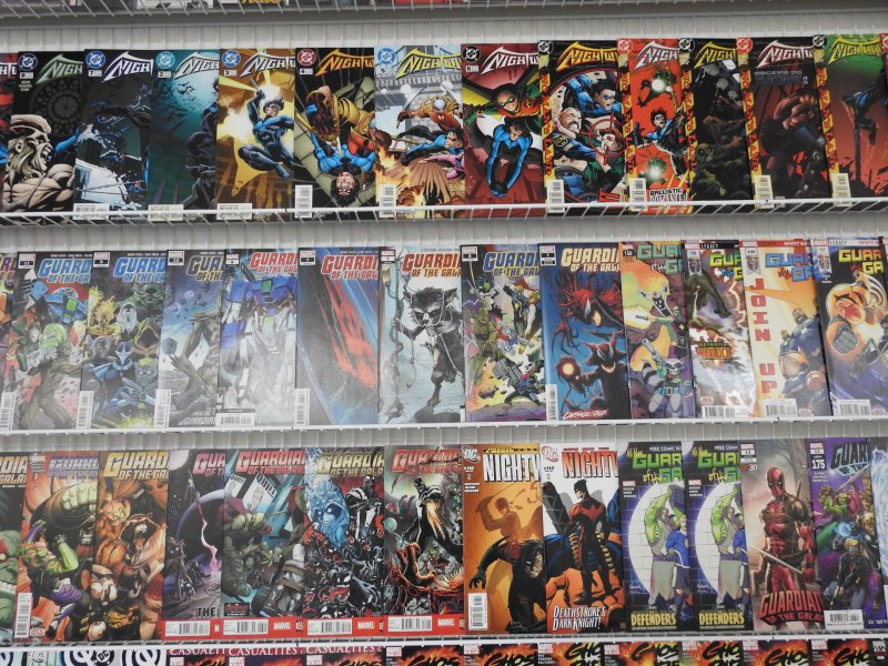 Huge Lot of 210+ Comics W/ Guardians of the Galaxy, Ghost Rider +More Avg. VF-