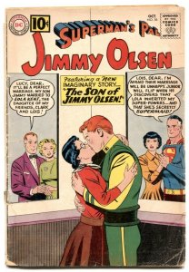 Superman's Pal Jimmy Olsen #56 1961- SUPERMAID- G