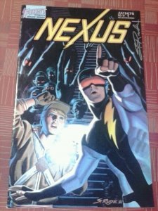 NEXUS 10 SIGNED BY STEVE RUDE science fiction FIRST COMICS