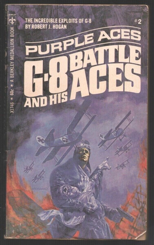 G-8 and His Battle Aces #2 1970's-Purple Aces by Robert J. Hogan-Paperback ...
