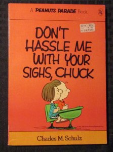 1976 PEANUTS PARADE #12 Don't Hassle Me With Your Sighs Chuck VG/FN 5.0