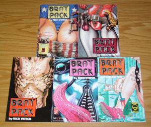 Brat Pack #1-5 VF/NM complete series - rick veitch - king hell comics 2 3 4 set