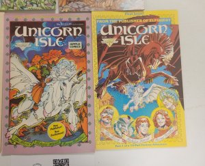 4 Aircel Comics #1 2 Starstone + #1 3 Unicorn Isle 68 TJ30