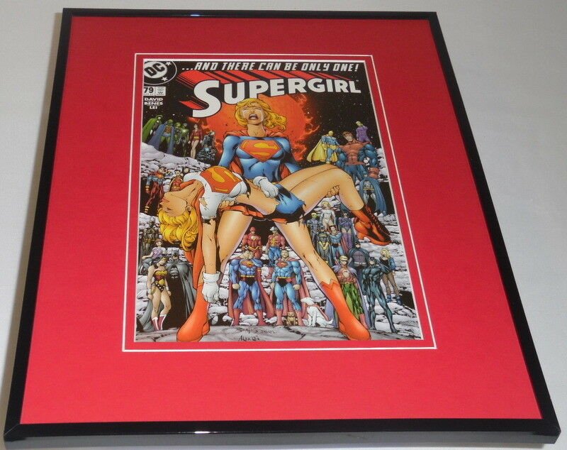 Supergirl #79 Framed 11x14 Repro Cover Display 