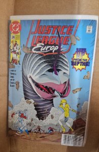 Justice League Europe #24 (1991) newsstand