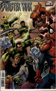 Sinister War #1 Bagley Variant Cover (2021) Spider-Man