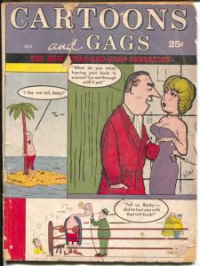 Cartoons and Gags 10/1964-Marvel-jokes-Trogdon-Lutner-deCarlo-FR