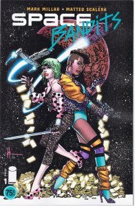 MARK MILLAR SPACE BANDITS #1 HOWARD CHAYKIN LEGENDS VARIANT COVER C! NETFLIX