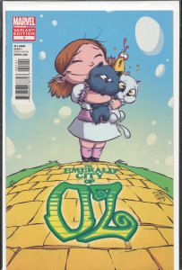 The Emerald City of Oz #1 Variant Cover (2013)