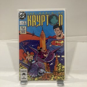 THE WORLD OF KRYPTON #1 DC Comics December 1987 Superman First Of 4 Issues