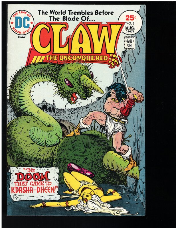 Claw the Conquered #2 (DC, 1975)