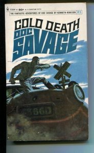DOC SAVAGE-COLD DEATH-#21-ROBESON-VG- JAMES BAMA COVER-1ST EDITION VG 