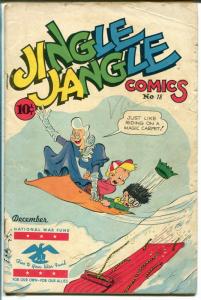 Jingle Jangle #18 1945-Famous Funnies-Santa Claus-George Carlson-FR