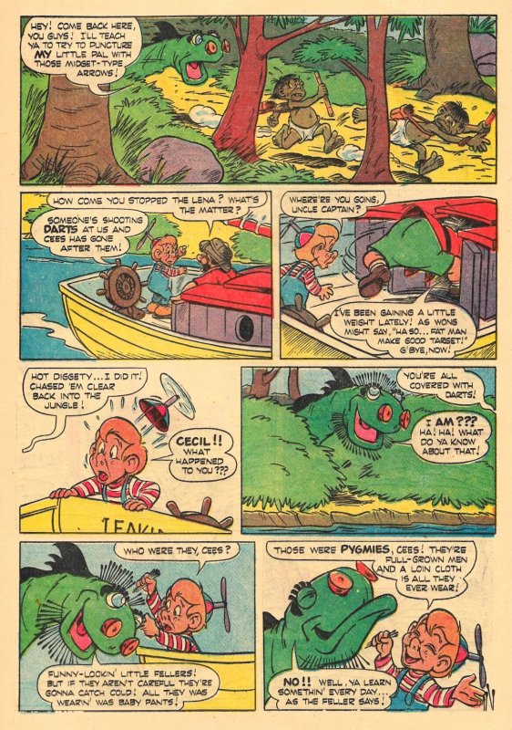 BEANY AND CECIL (Four Color #635)(1955) 8.0 VF  36 Pages of Jack Bradbury Art!