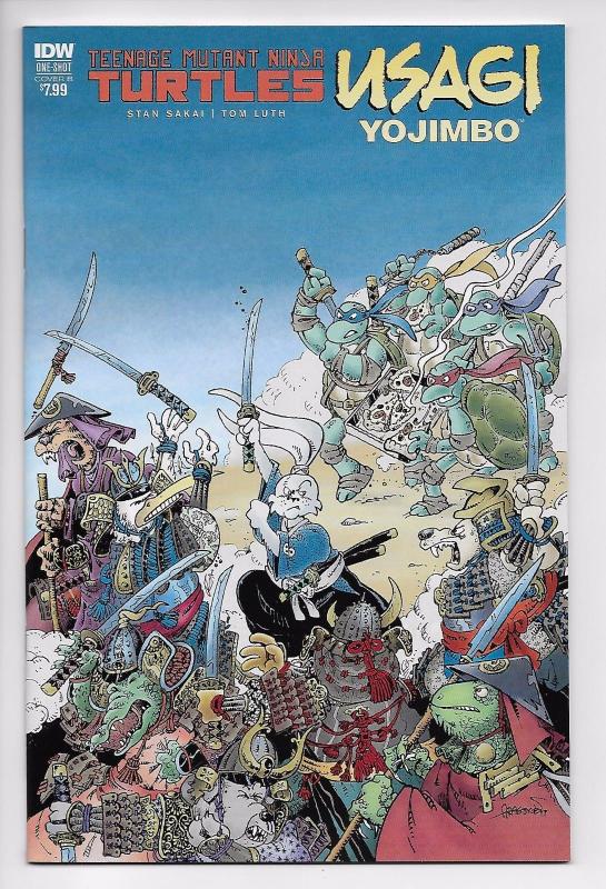 TMNT Teenage Mutant Ninja Turtles Usagi Yojimbo #1 Cover B (IDW, 2017) New (NM)