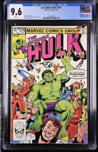 INCREDIBLE HULK #279 CGC 9.6 WHITE PAGES 005