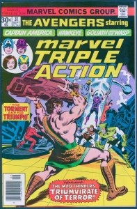 Marvel Triple Action 31 NM 9.4 Avengers Marvel 1976