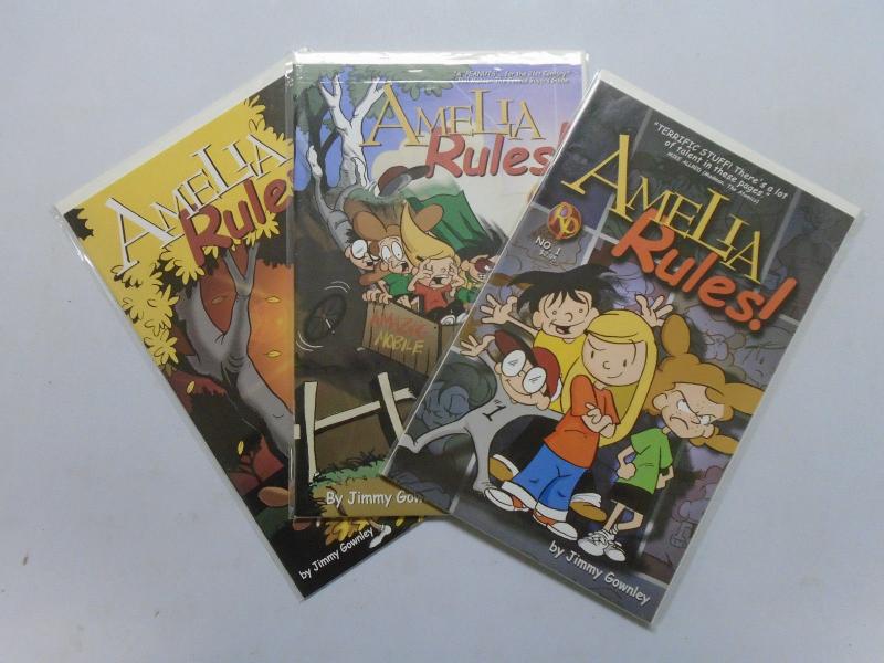 Amelia Rules, Set:#1-3, 8.0/VF (2001)