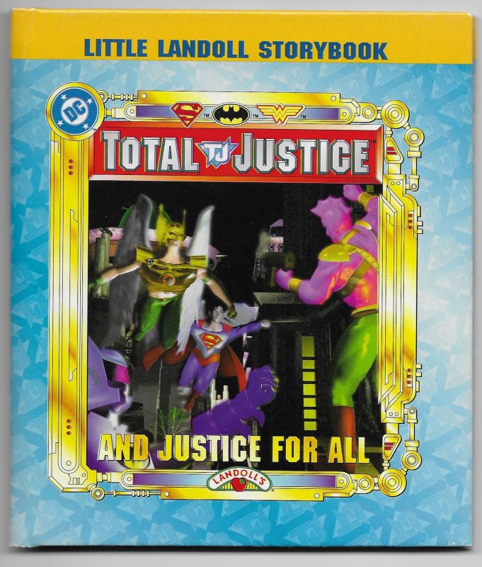 Total Justice: Justice for All, Justice on Apokolips (set of 2 Landoll books)