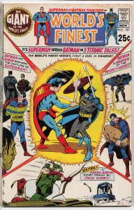 World's Finest Comics #197 (1970) Superman and Batman and Robin