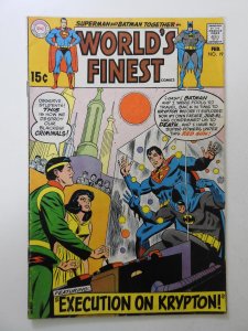 World's Finest Comics #191 (1970) VG Condition moisture stain, 1/2 in te...