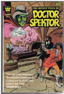 OCCULT FILES OF DOCTOR SPEKTOR  25 G-VG 