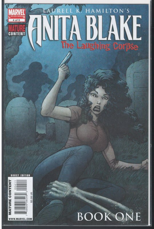 Anita Blake: The Laughing Corpse #4 (Marvel, 2009)