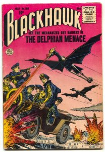 Blackhawk Comics #100 1956-DELPHAIN MENACE- FN+