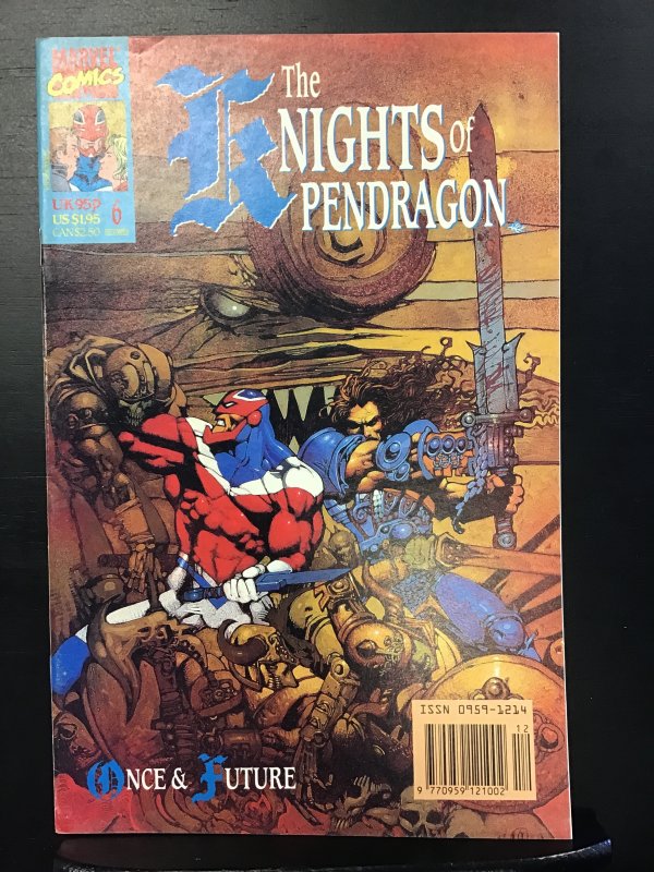 Knights of Pendragon #6 (1990) VF/nm