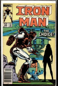 Iron Man #204 (1986) Iron Man