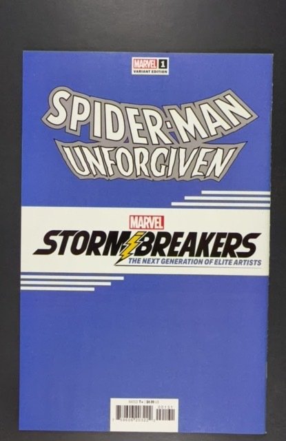 Spider-Man: Unforgiven Klein Variant Cover (2023)