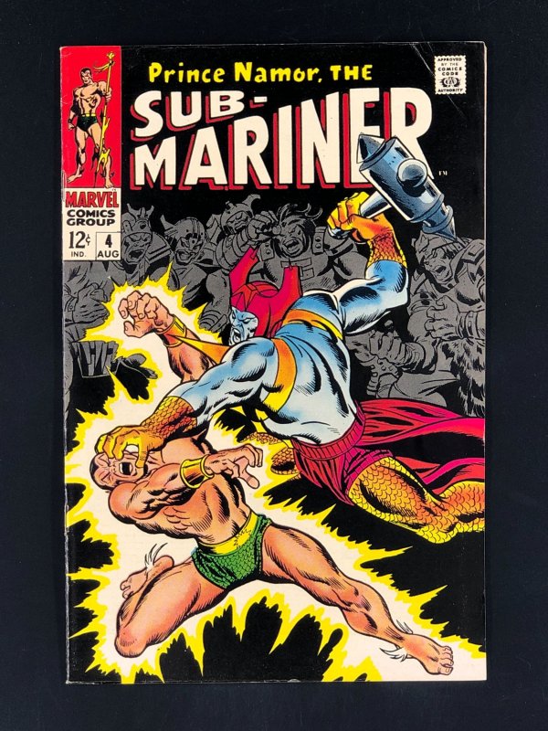 Sub-Mariner #4 (1968) FN