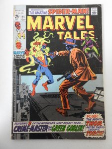 Marvel Tales #21 (1969) VG Condition!