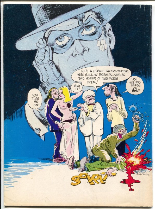 Spirit #1 1973-Kitchen Sink-1st issue-Will Eisner-VF