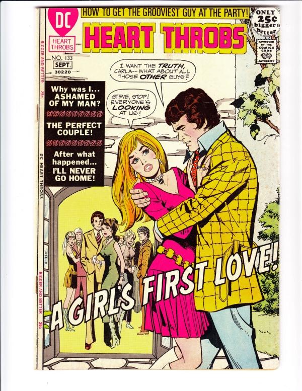 Heart Throbs #133 (Sep-71) FN Mid-Grade 