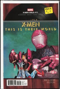 X-Men: Gold #11 Del Mundo Cover (2017) Kitty Pryde